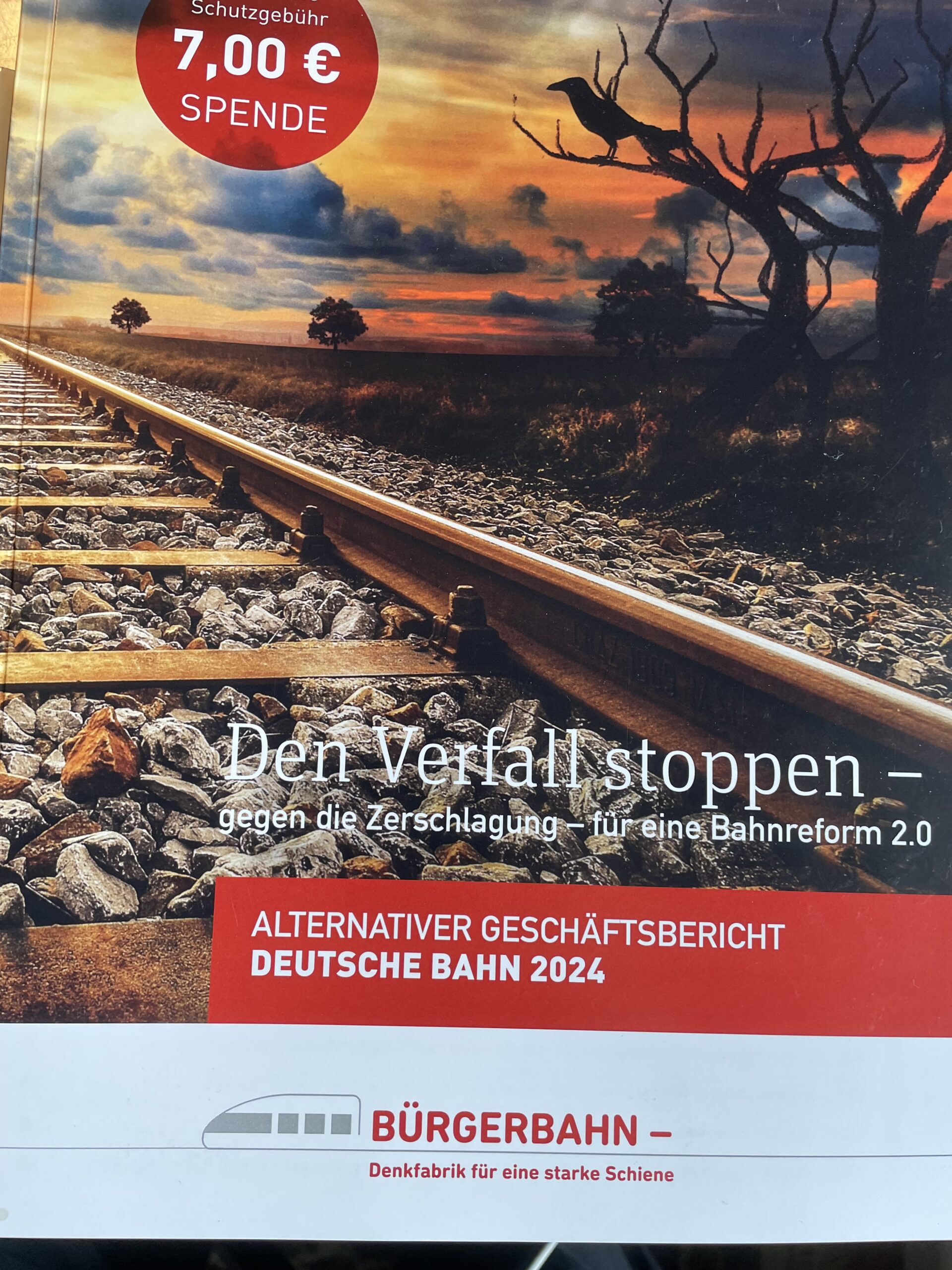 Alternativer Geschäftsbericht Deutsche Bahn 2024