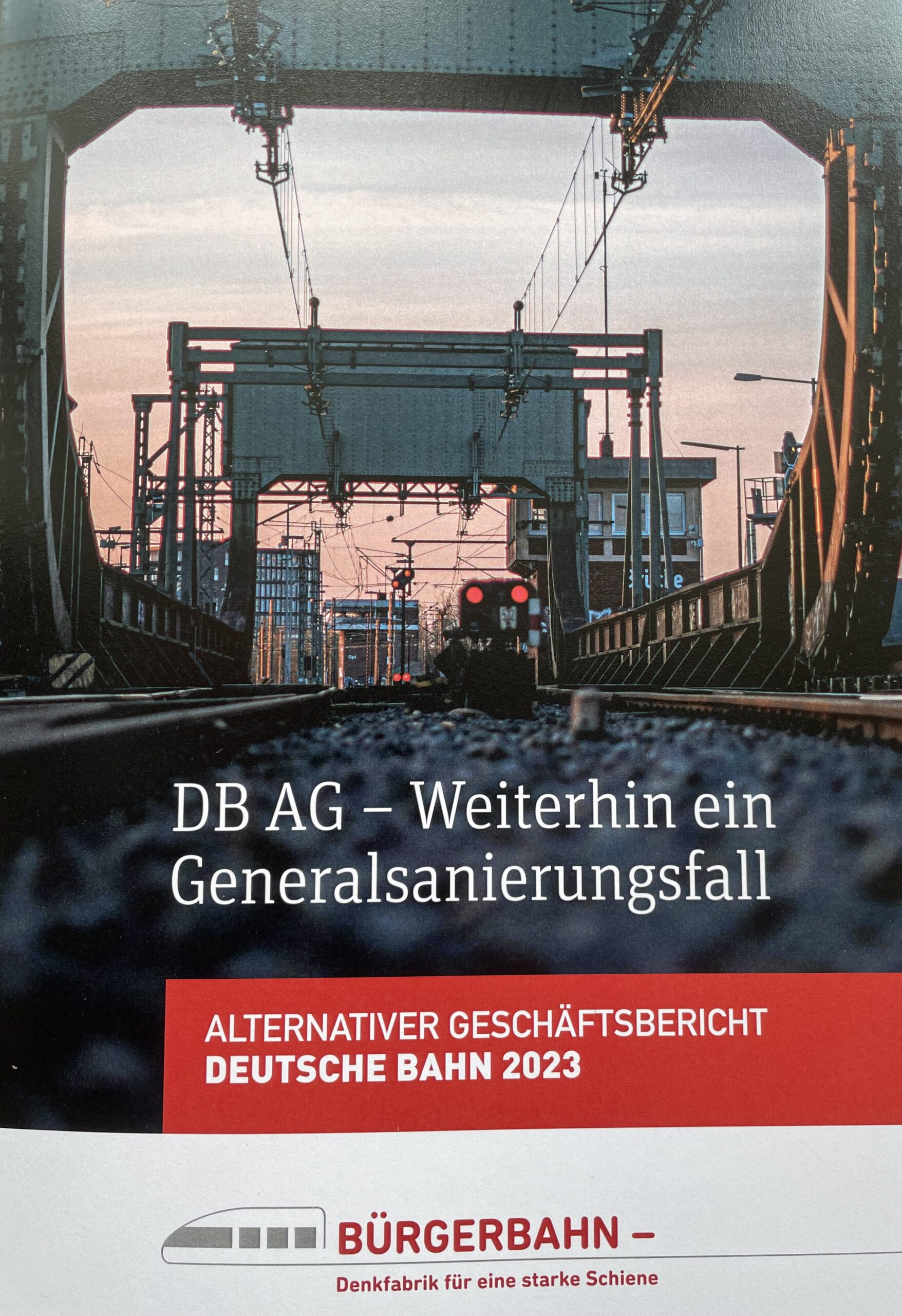 Alternativer Geschäftsbericht Deutsche Bahn 2023
