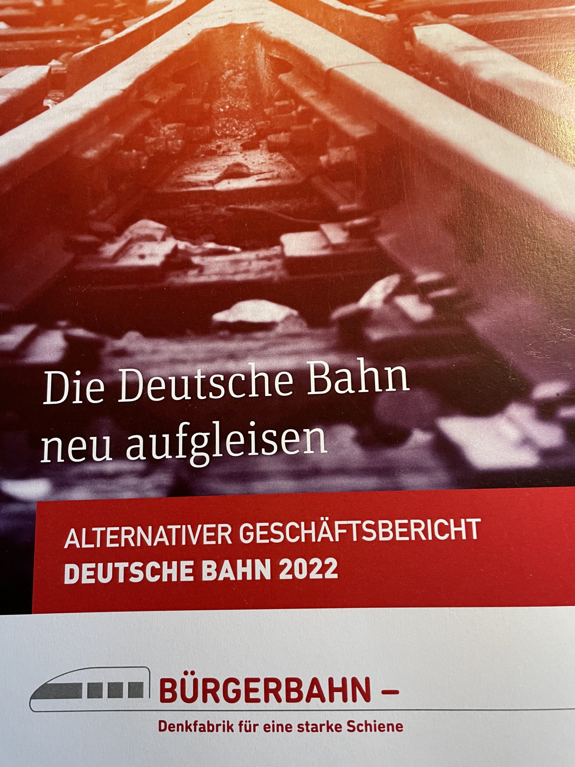 Alternativer Geschäftsbericht Deutsche Bahn 2022